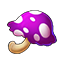 Carmine Poisonous Mushroom