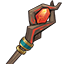 Fiery Staff