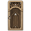 Icefield Wooden Door